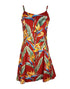 Bird of Paradise Panel Women's Princess Seam Flared Hawaiian Dress (Petite Size)